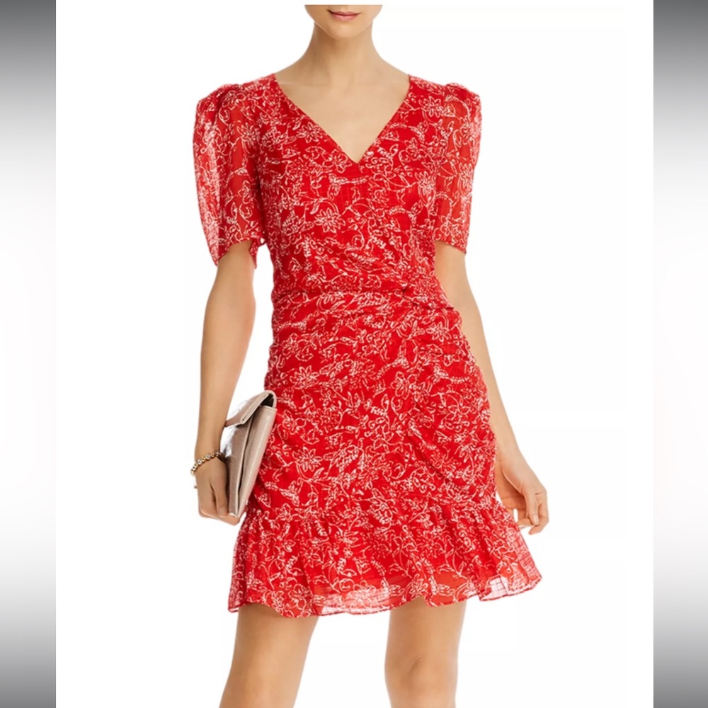 Parker Size 4 Krislyn Dress NWT Red